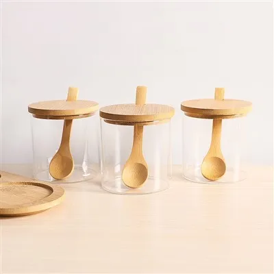 Balang Rempah Kaca Borosilikat