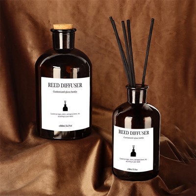 Botol Diffuser Reed Amber